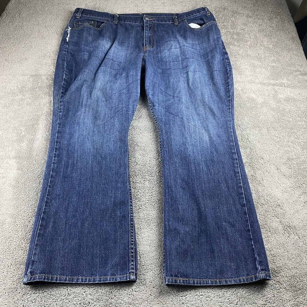 Levis 515 Boot Cut Jeans Womens 24 L=M Blue High Rise Medium Wash High Rise VTG